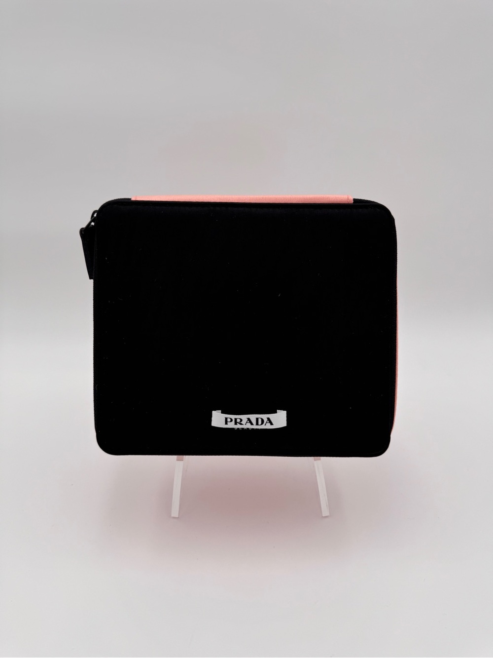 Prada Beauty Cosmetic Pouch with Dust Bag